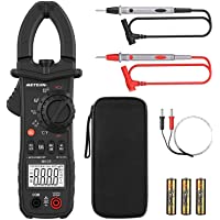 Los mejores  - Pinza digital Multímetro- Meterk Avanzado Pinza Multimeter Detección de Voltaje sin Contacto 6000 Cuentas True RMS NCV…